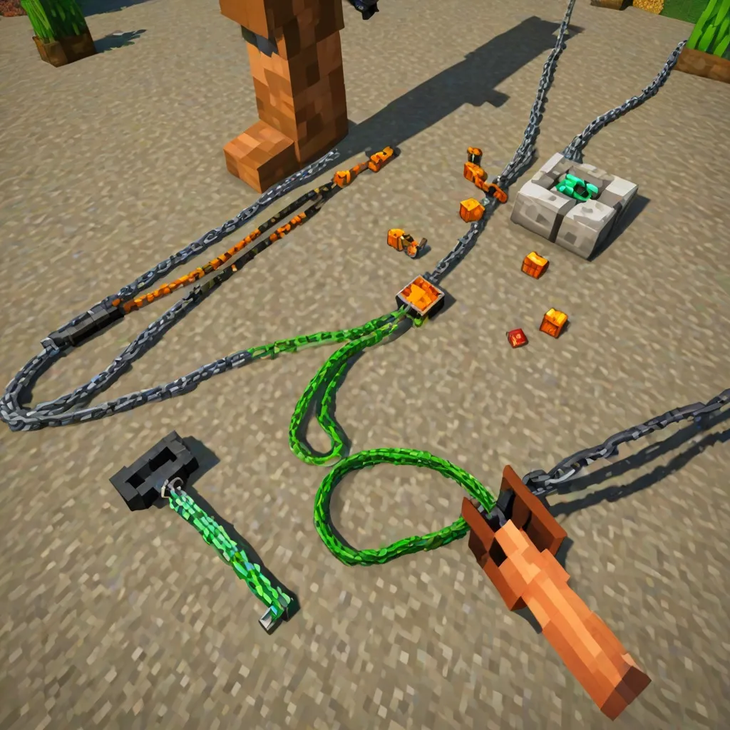 Jakie są metody na stworzenie smyczy w Minecraft?